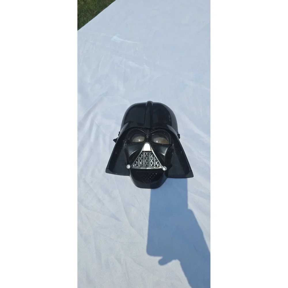 DARTH VADER STAR WARS Rubie's Costume 2005 Kids One Size Plastic Face Mask
